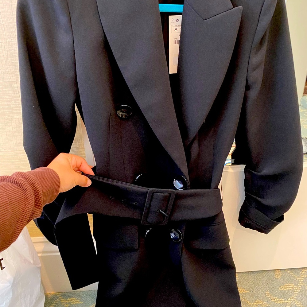 Tuxedo suit dress